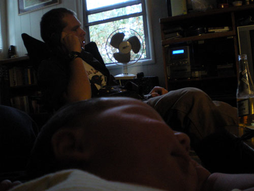 With Uncle Jake